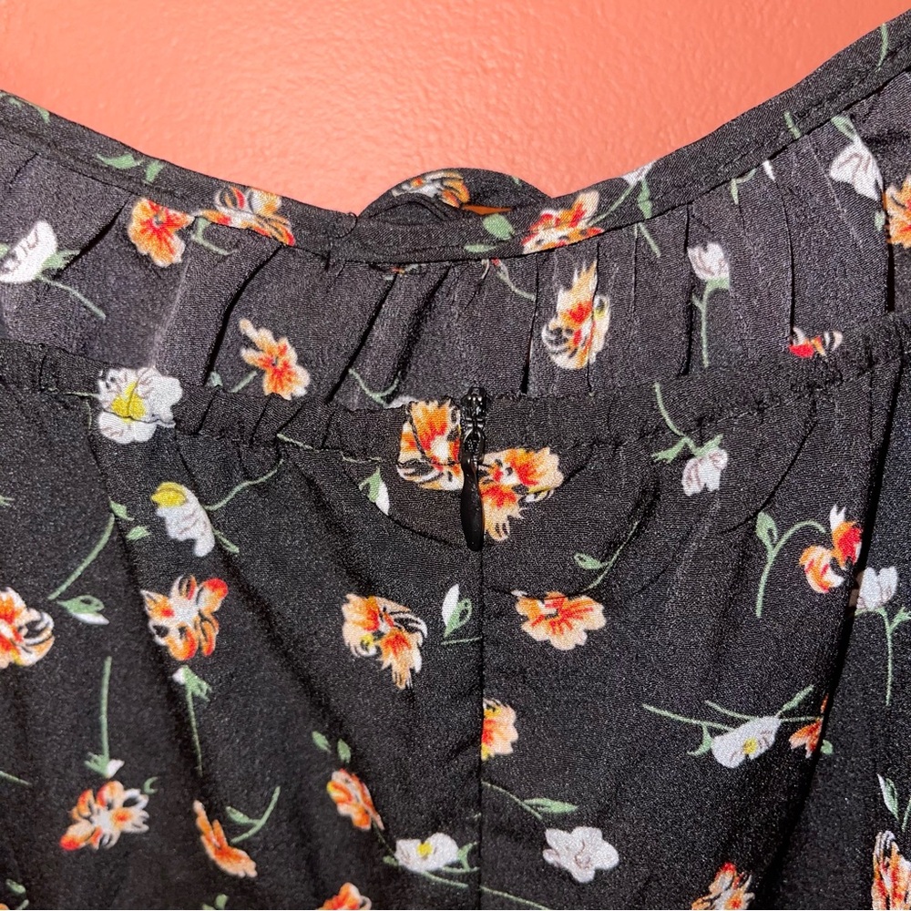 SHEIN — Floral Black Maxi Dress - Picture 3 of 5